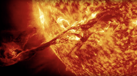 NASA-Sun-Erupts, eruption and ejection